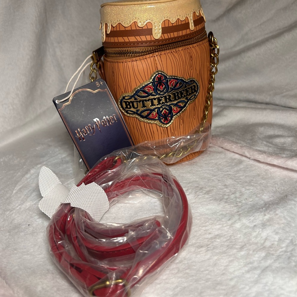LoungeFly Harry Potter Butterbeer Figural Crossbody